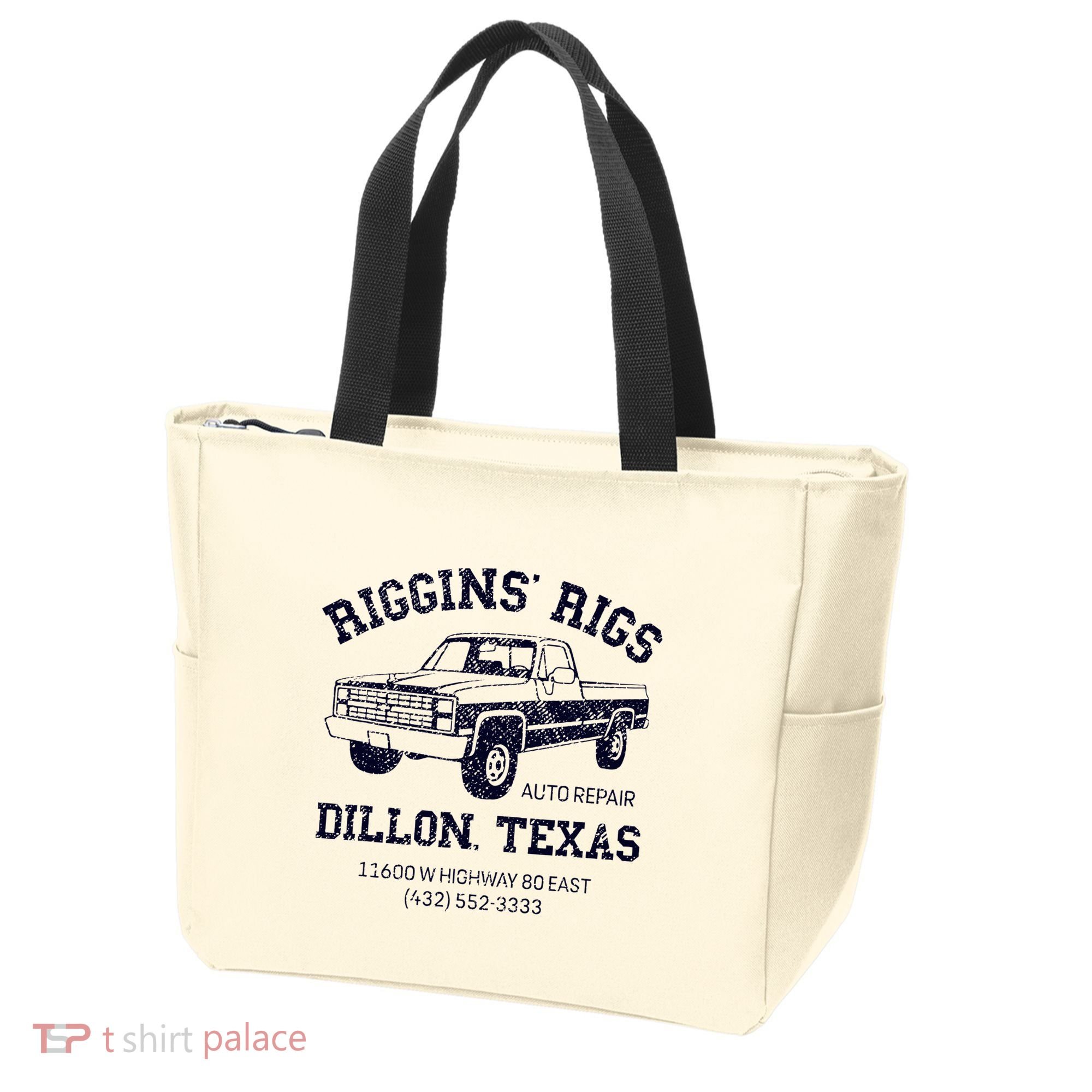 Dillon Texas Friday Night Football Player Fan Riggins Rigs Tote Bag