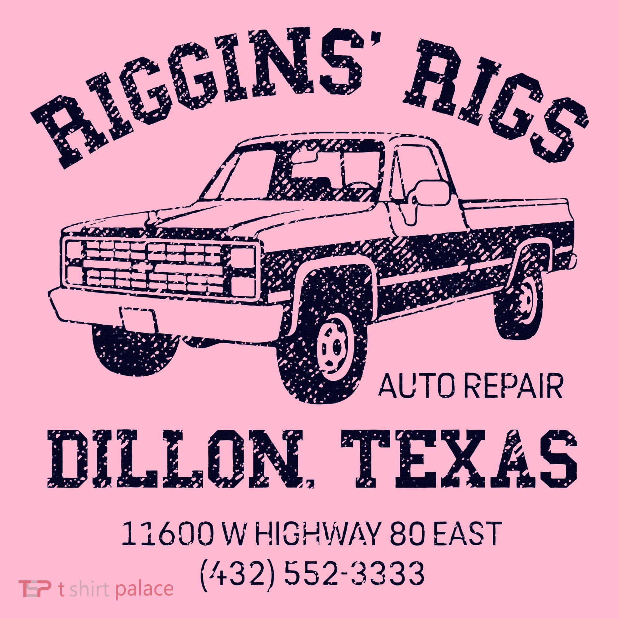 Dillon Texas Friday Night Football Player Fan Riggins Rigs Coaster
