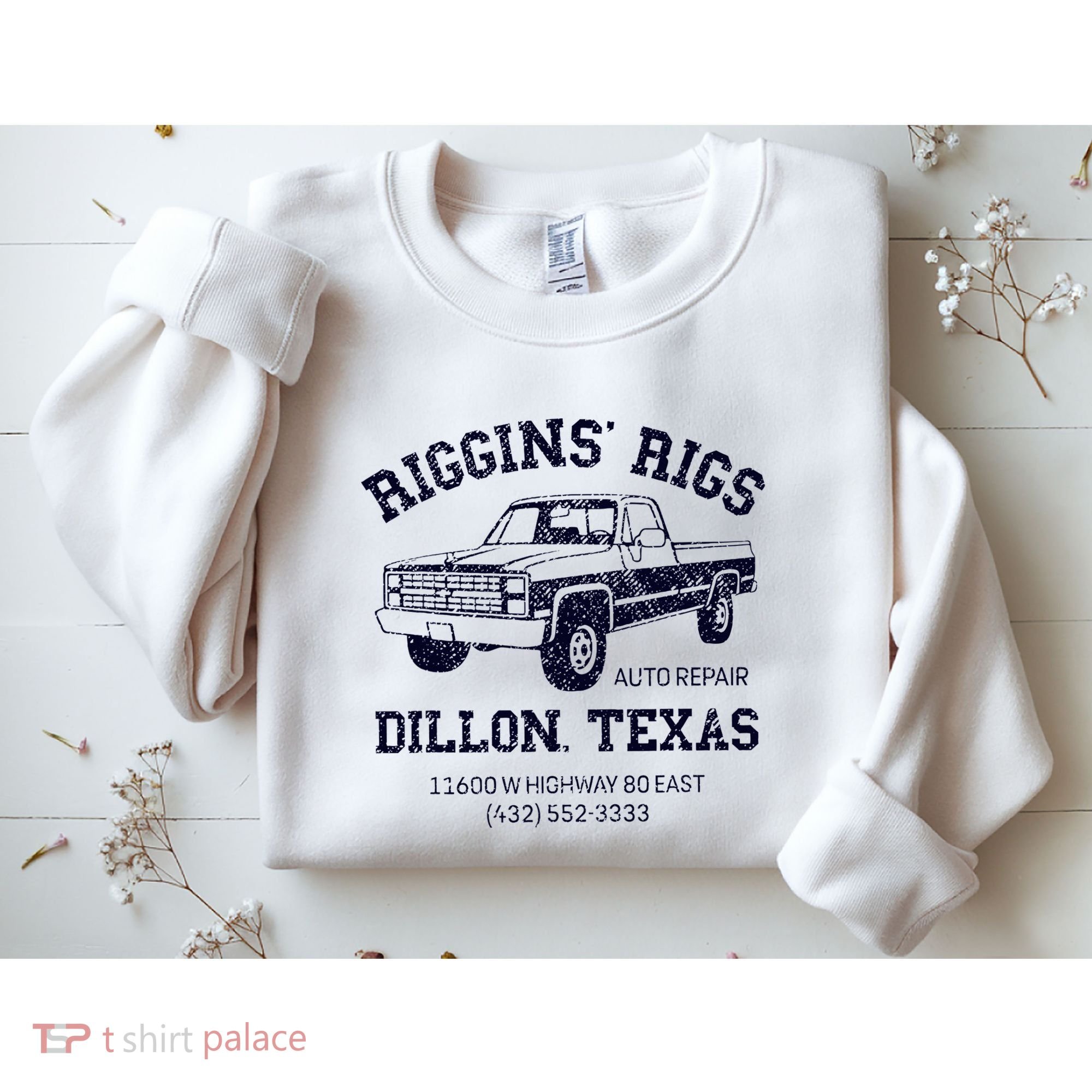Dillon Texas Friday Night Football Player Fan Riggins Rigs Sweatshirt