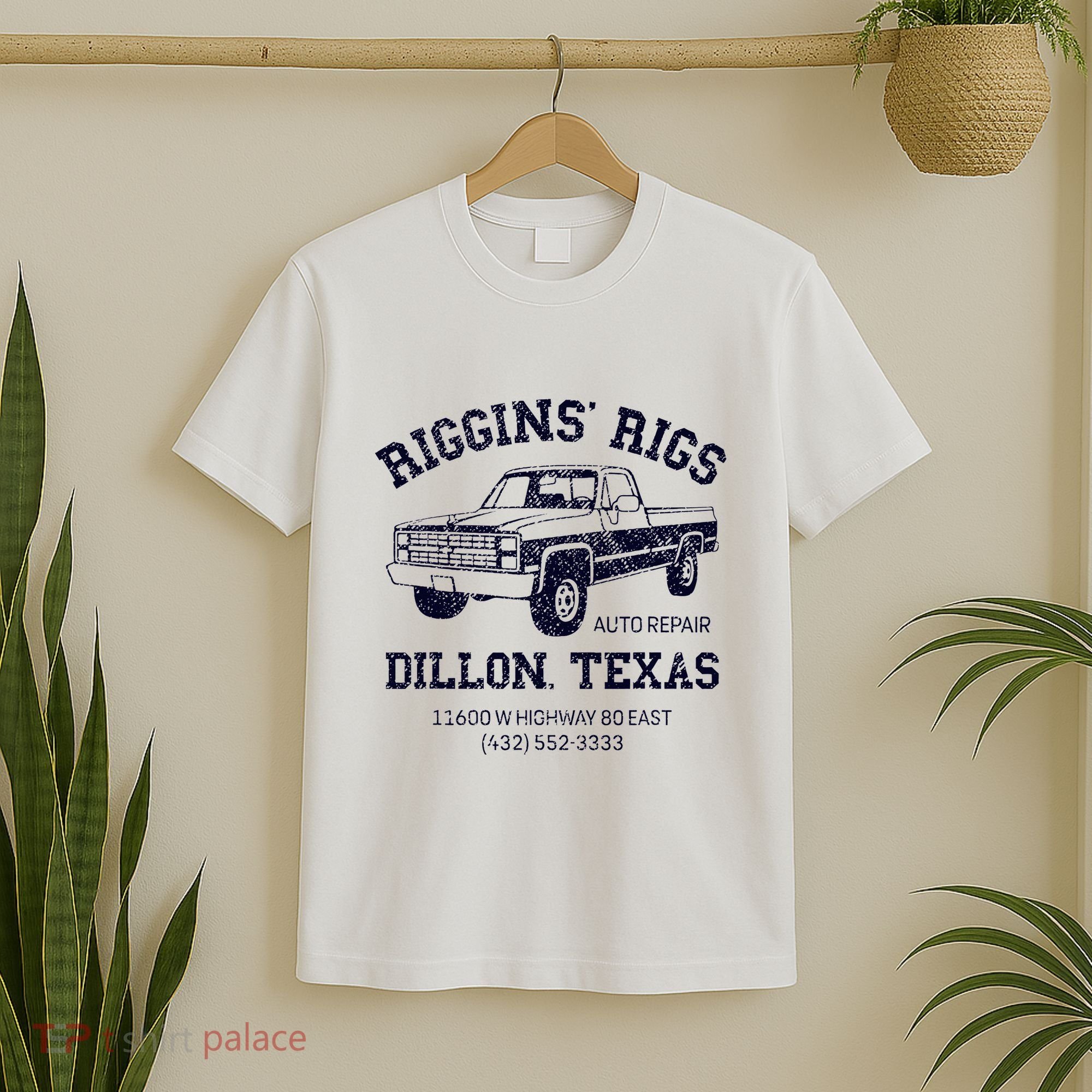 Dillon Texas Friday Night Football Player Fan Riggins Rigs T-Shirt
