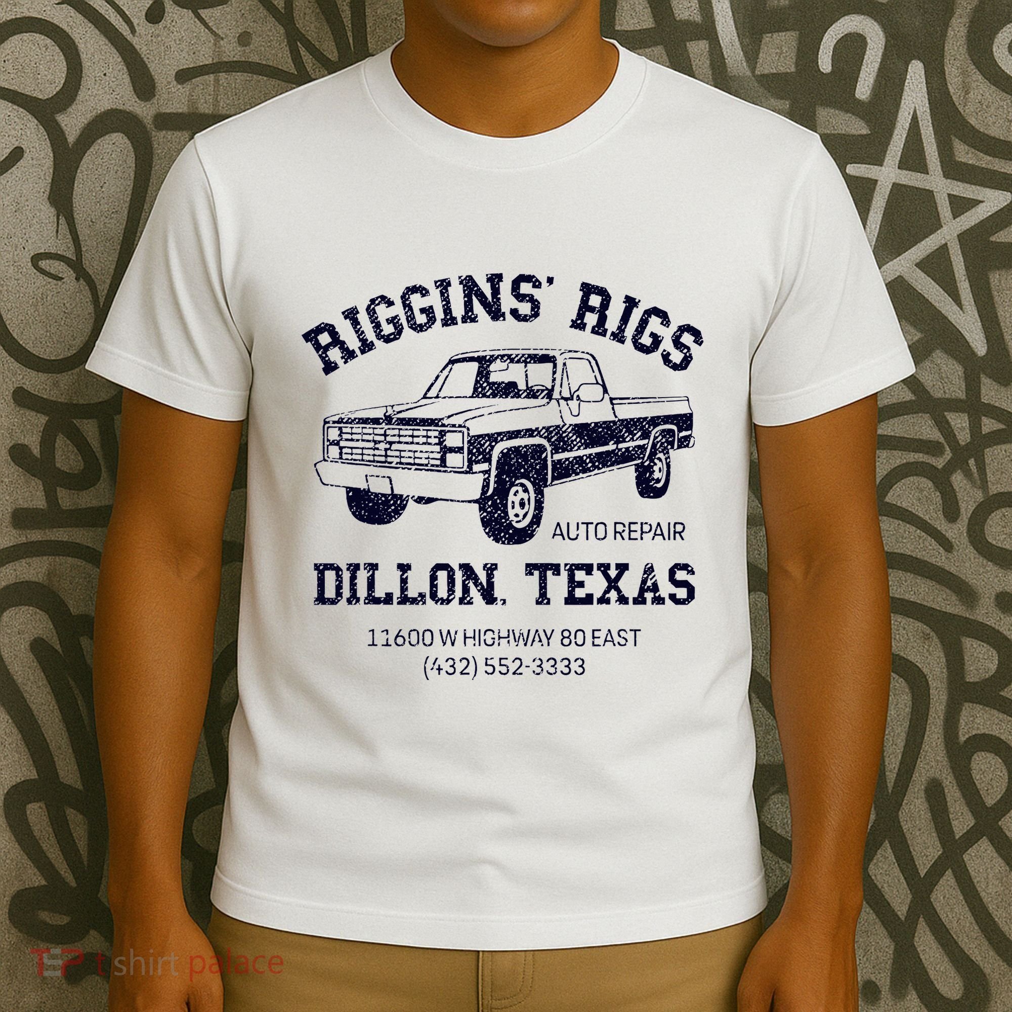 Dillon Texas Friday Night Football Player Fan Riggins Rigs T-Shirt