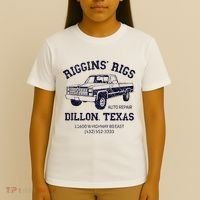 Dillon Texas Friday Night Football Player Fan Riggins Rigs T-Shirt thumb 4