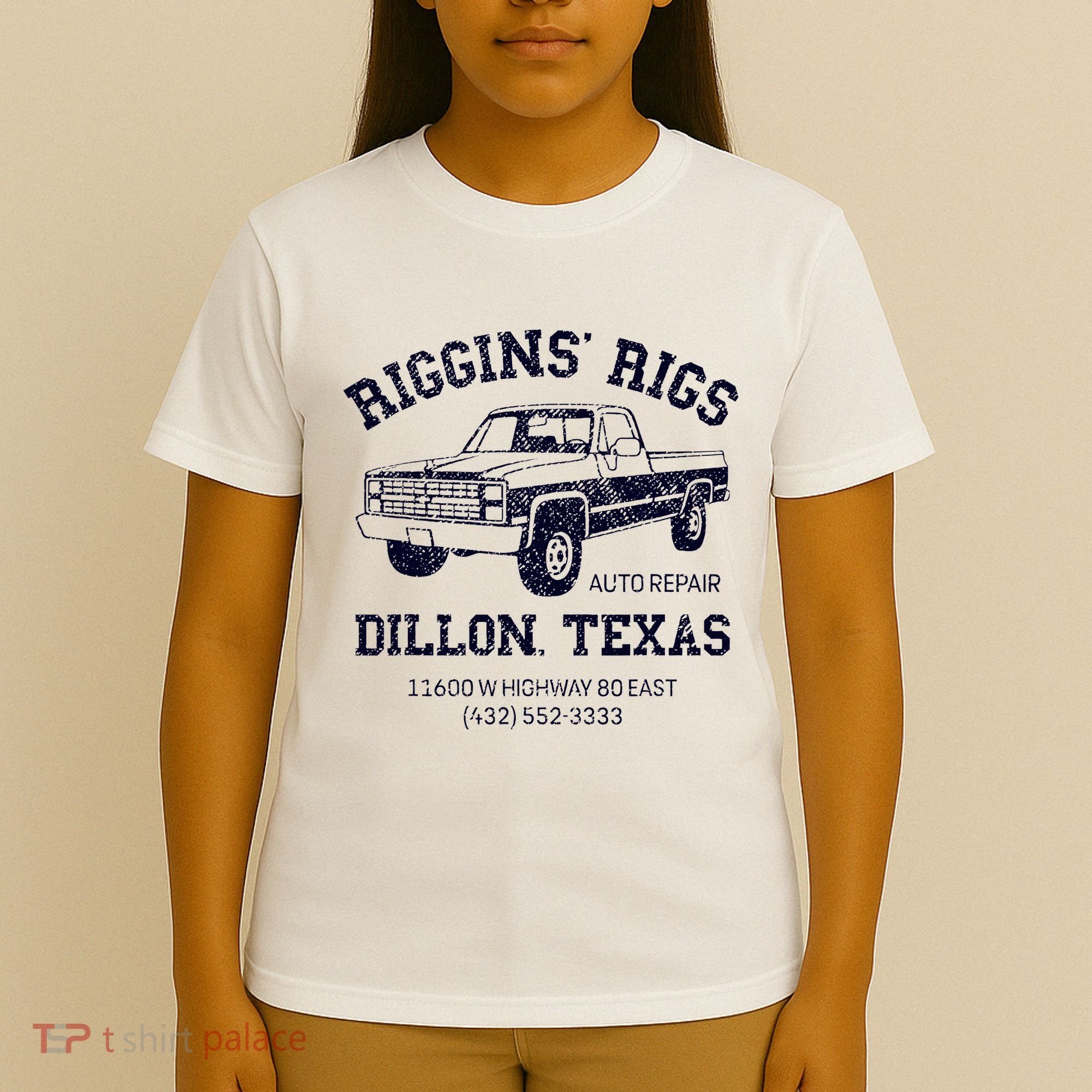 Dillon Texas Friday Night Football Player Fan Riggins Rigs T-Shirt