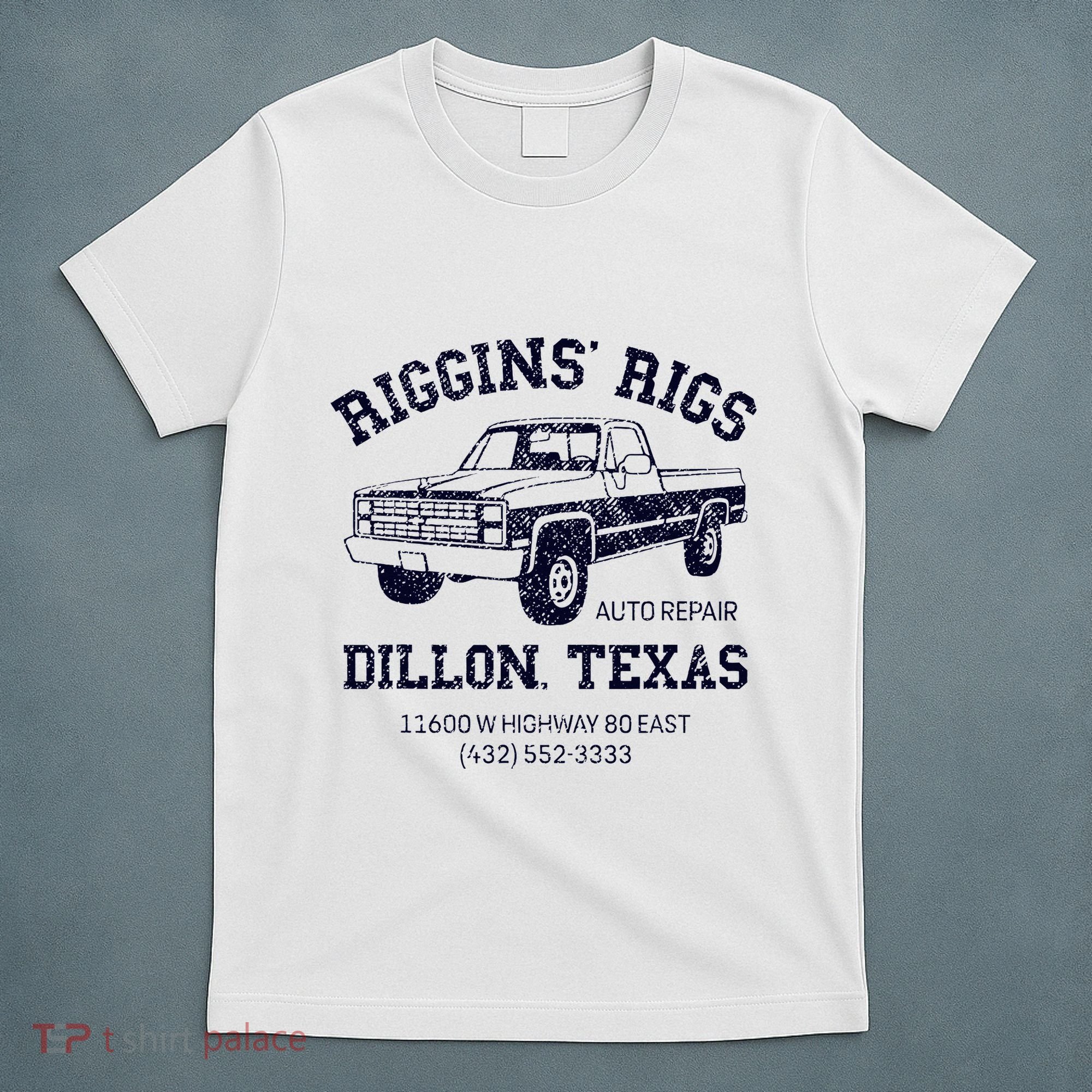 Dillon Texas Friday Night Football Player Fan Riggins Rigs T-Shirt