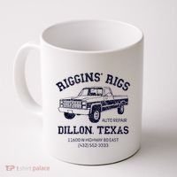 Dillon Texas Friday Night Football Player Fan Riggins Rigs Coffee Mug thumb 0