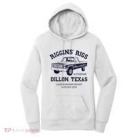 Dillon Texas Friday Night Football Player Fan Riggins Rigs Women's Hoodie thumb 0