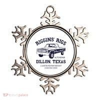 Dillon Texas Friday Night Football Player Fan Riggins Rigs Ornament thumb 0