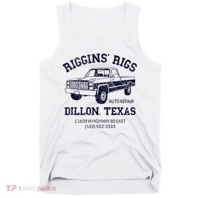 Dillon Texas Friday Night Football Player Fan Riggins Rigs Tank Top