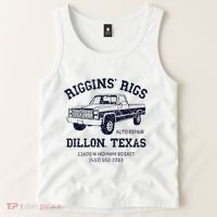 Dillon Texas Friday Night Football Player Fan Riggins Rigs Tank Top thumb 2
