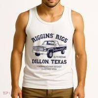 Dillon Texas Friday Night Football Player Fan Riggins Rigs Tank Top thumb 3