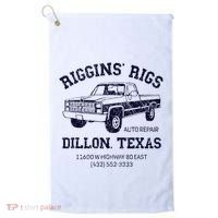Dillon Texas Friday Night Football Player Fan Riggins Rigs Golf Towel thumb 0