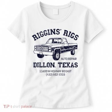 Dillon Texas Friday Night Football Player Fan Riggins Rigs Women's T-Shirt