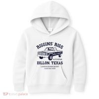 Dillon Texas Friday Night Football Player Fan Riggins Rigs Kids Hoodie thumb 0