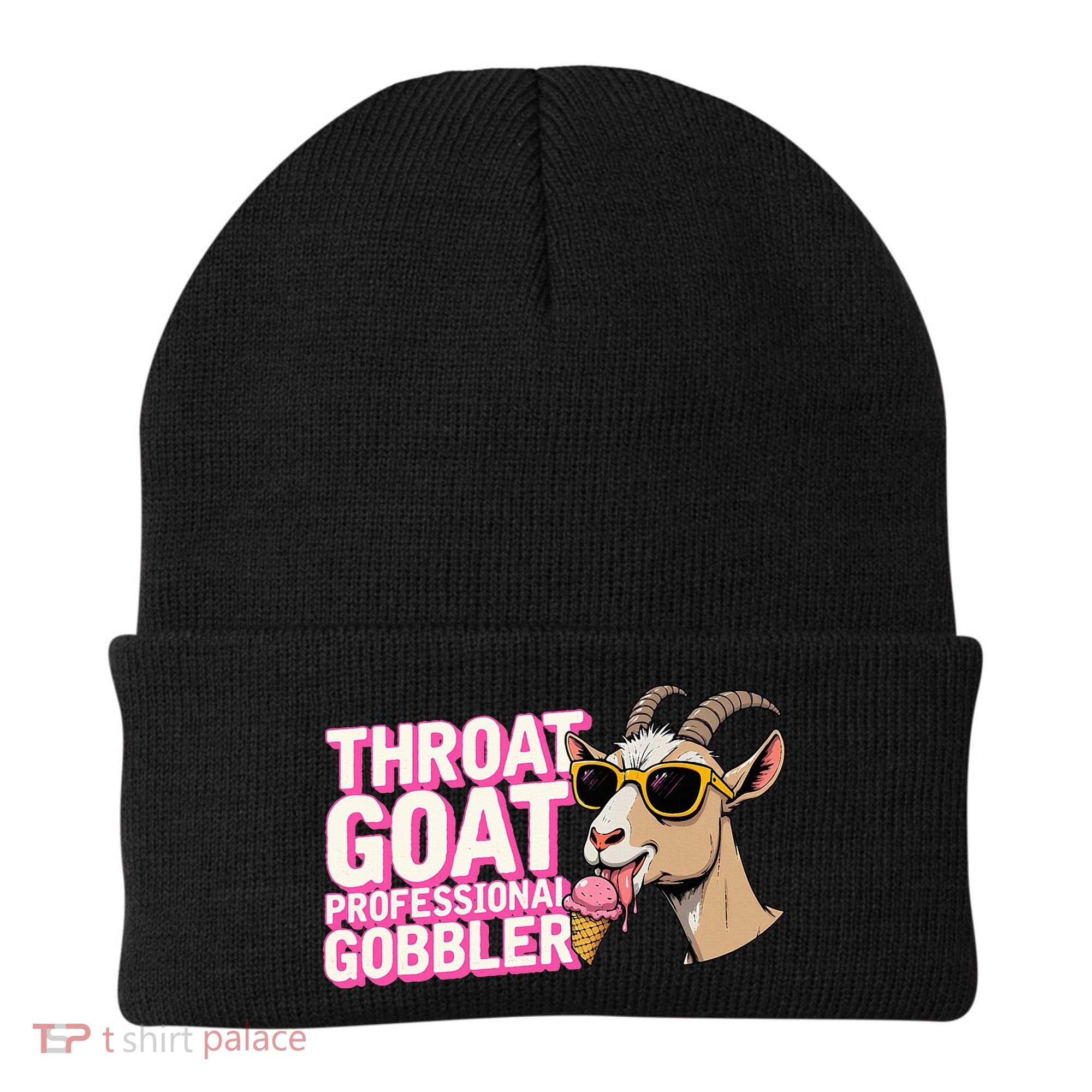 DaddyS Throat Goat Inappropriate Adult Humor Beanie