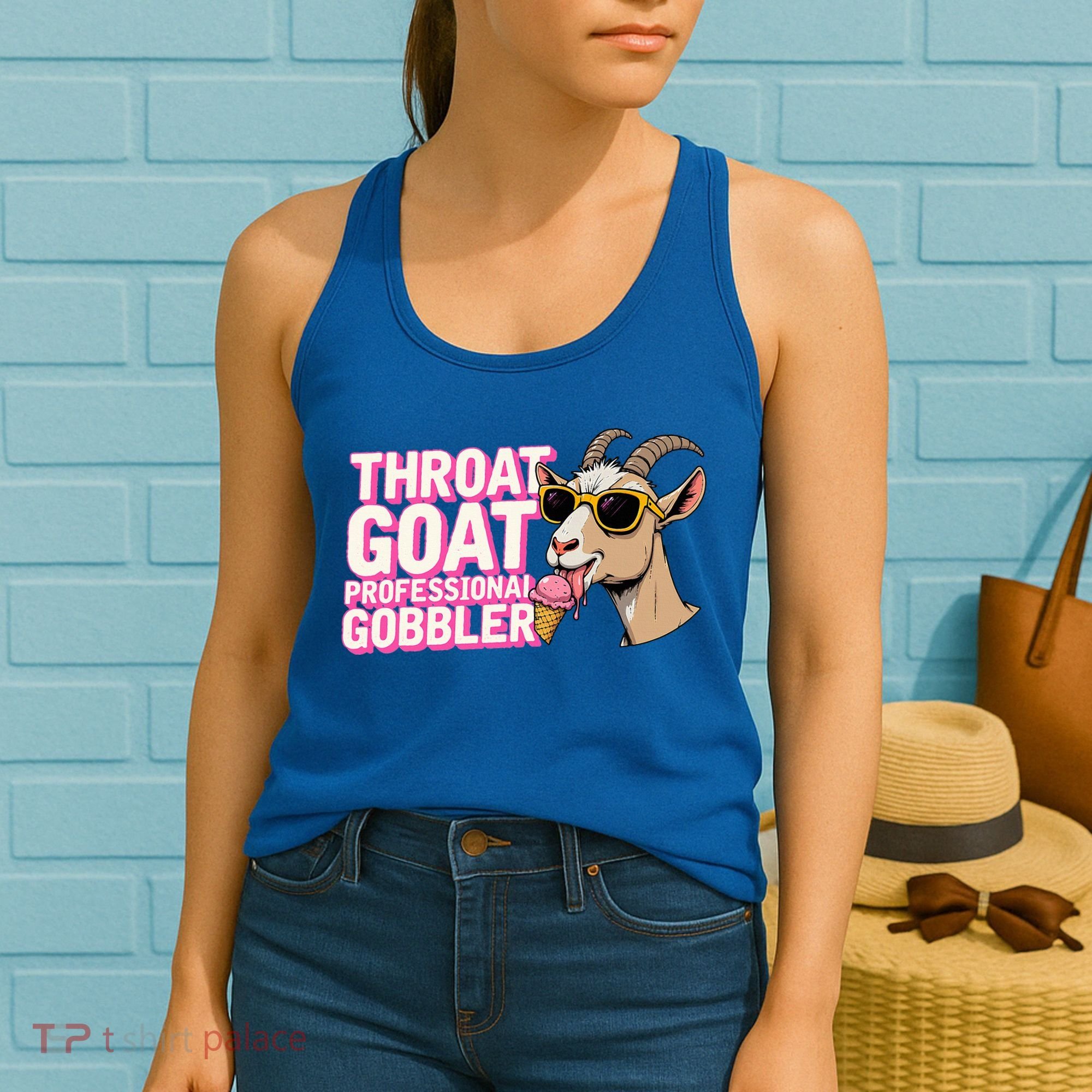 DaddyS Throat Goat Inappropriate Adult Humor Women's Tank Top
