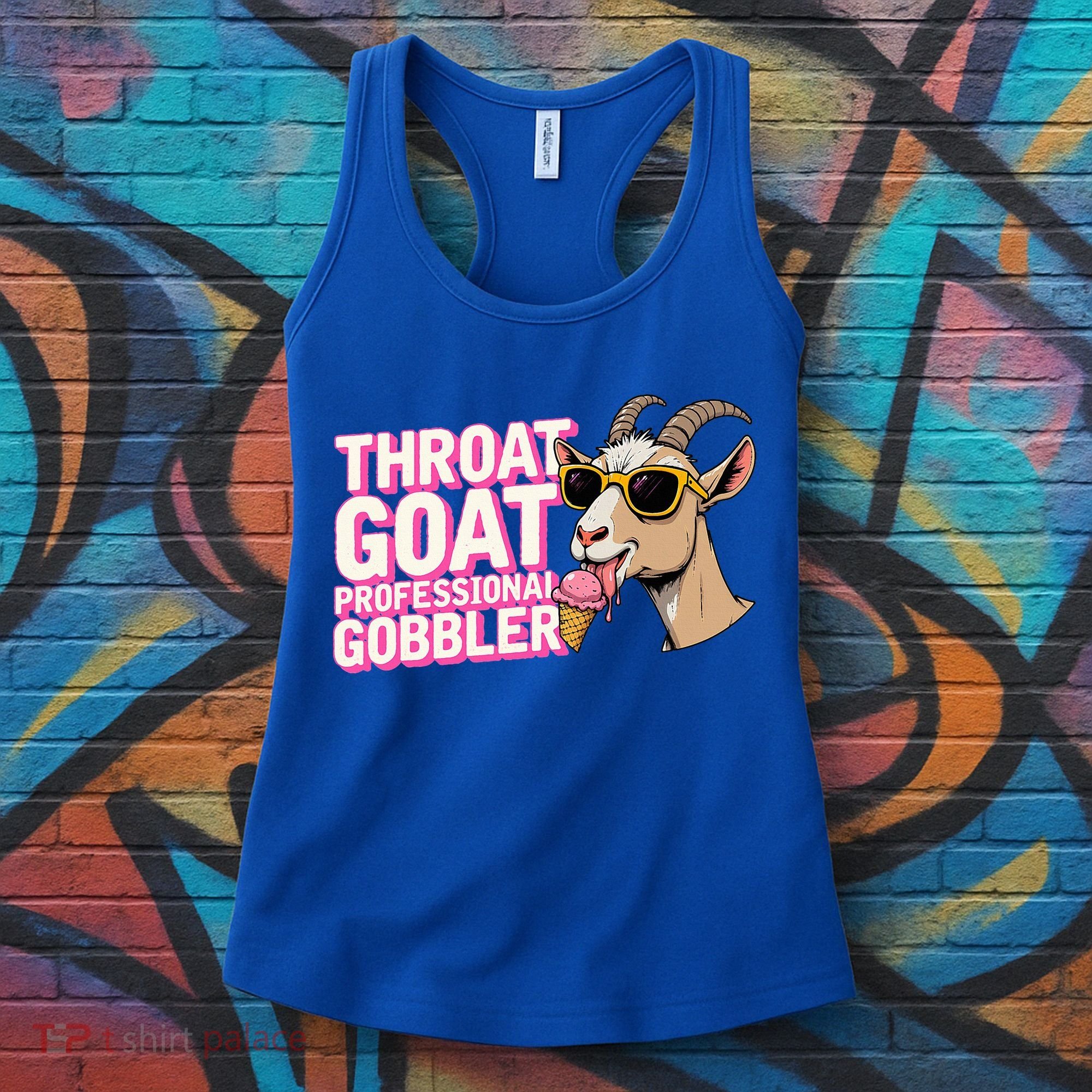 DaddyS Throat Goat Inappropriate Adult Humor Women's Tank Top
