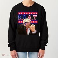 Donald Trump Goat Women's Sweatshirt thumb 0