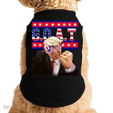 Donald Trump Goat Doggie Tank