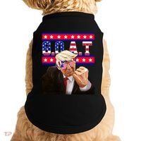 Donald Trump Goat Doggie Tank thumb 0