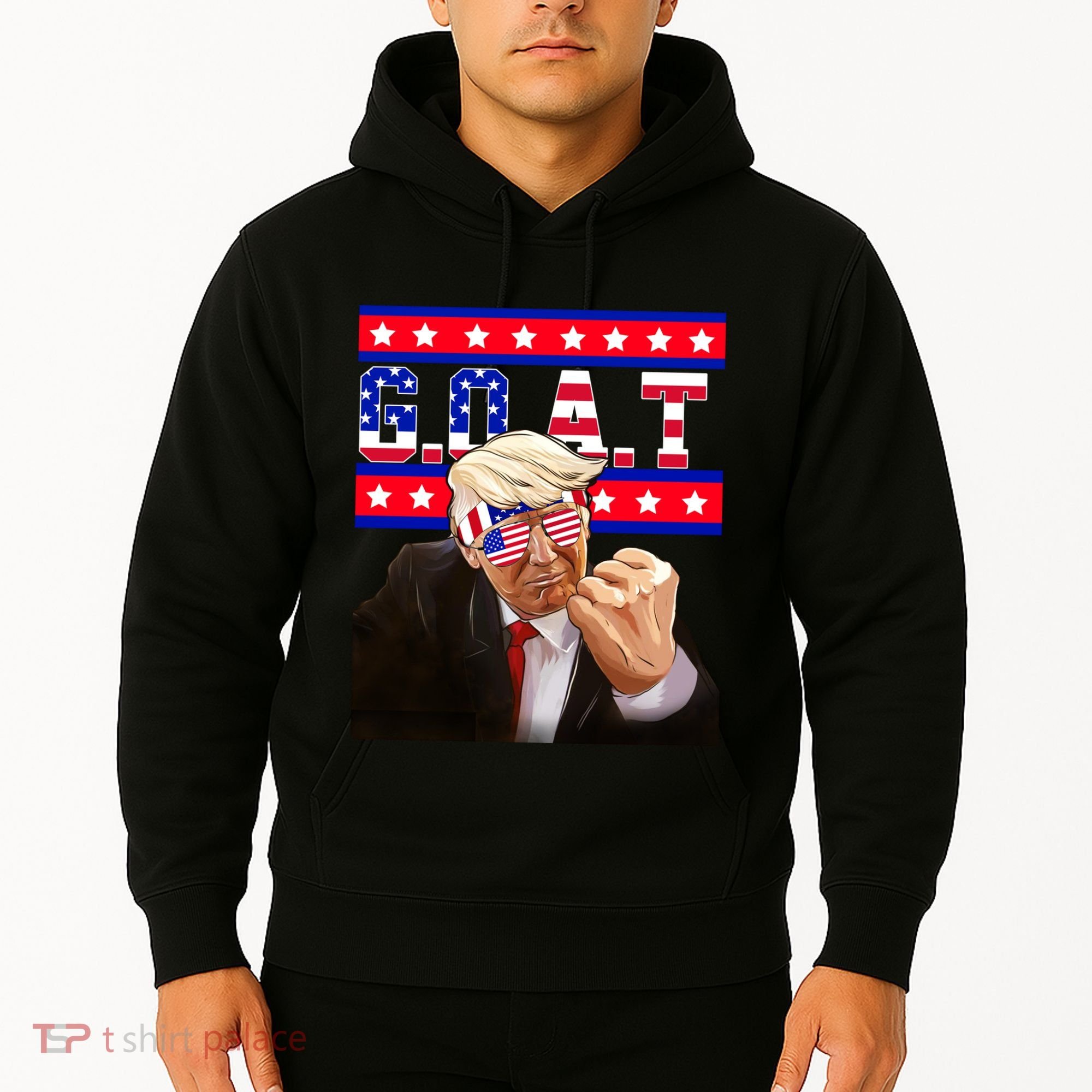 Donald Trump Goat Hoodie