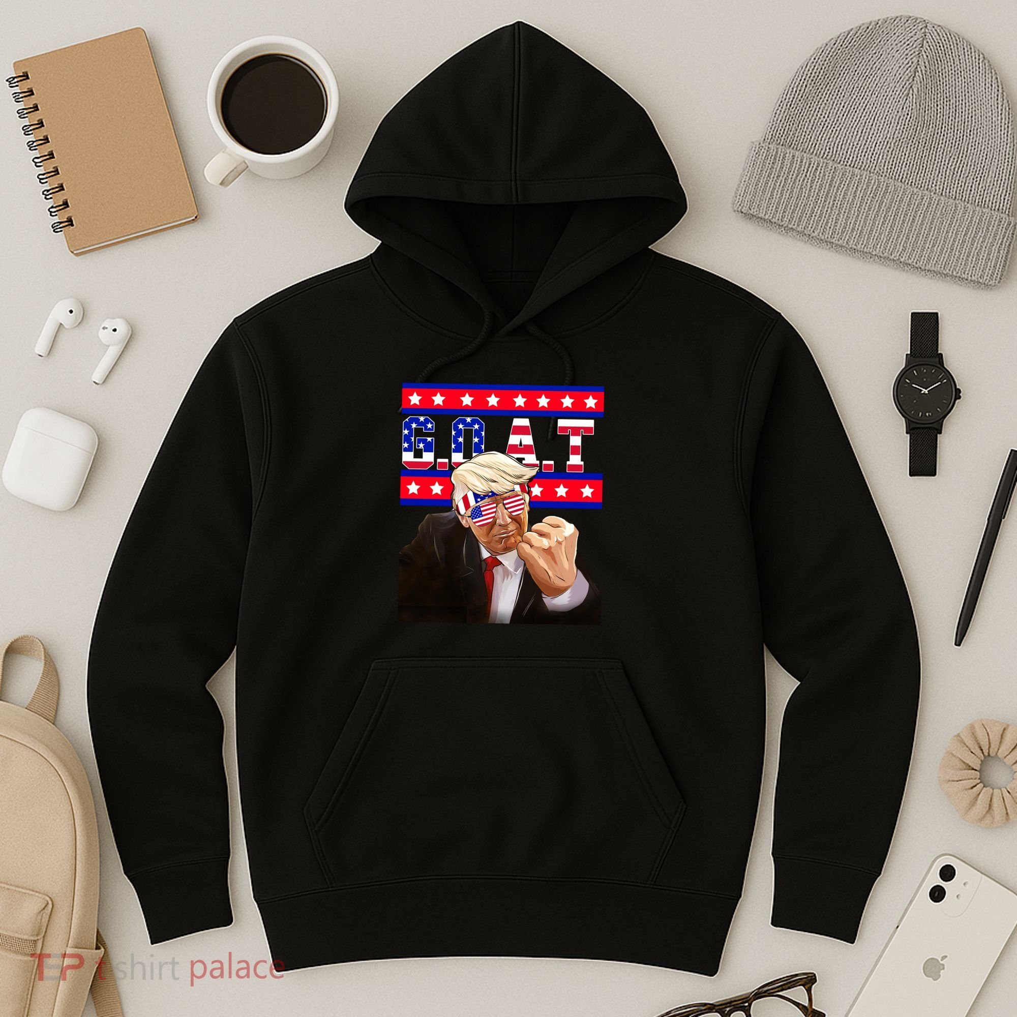 Donald Trump Goat Hoodie