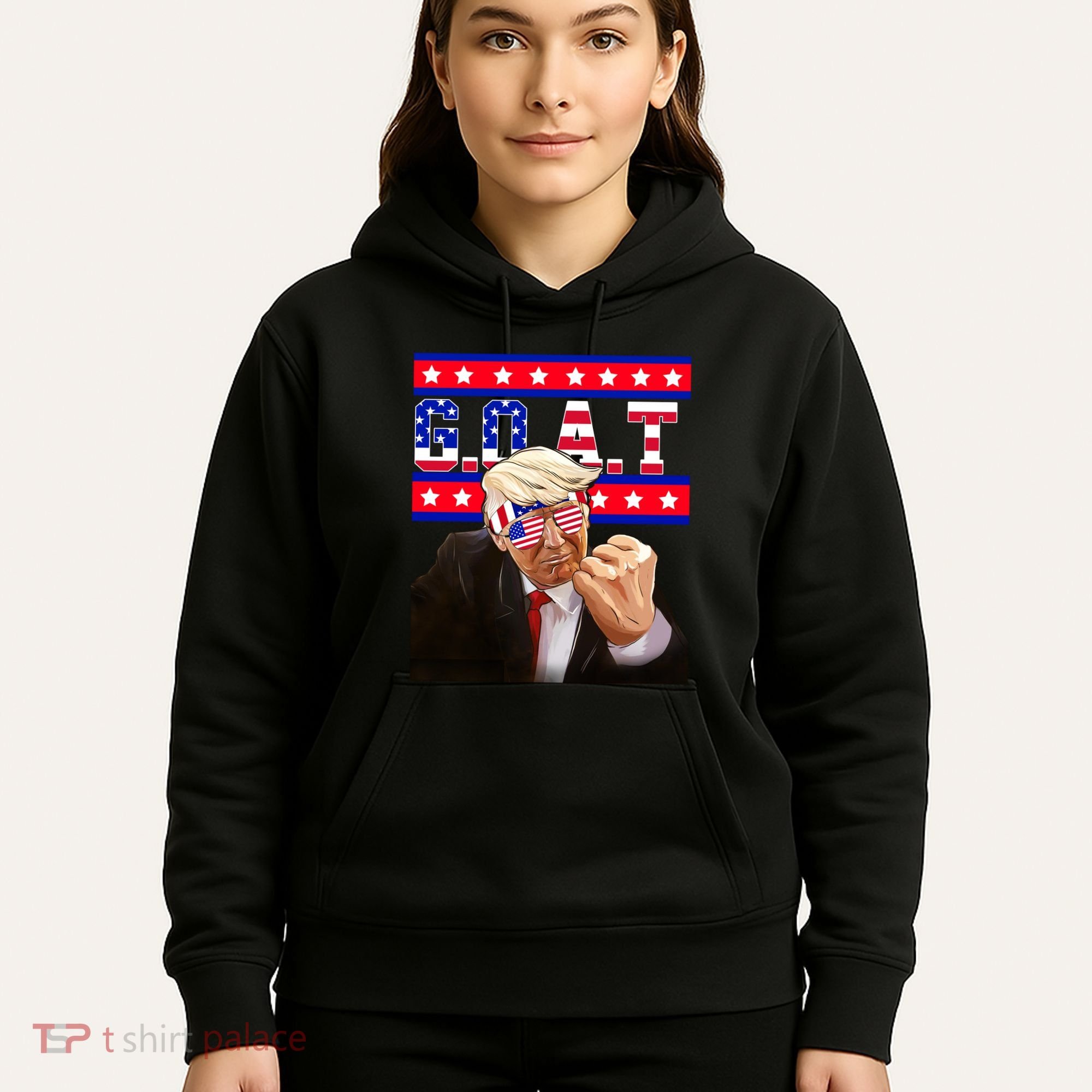 Donald Trump Goat Hoodie