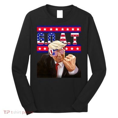 Donald Trump Goat Long Sleeve Shirt