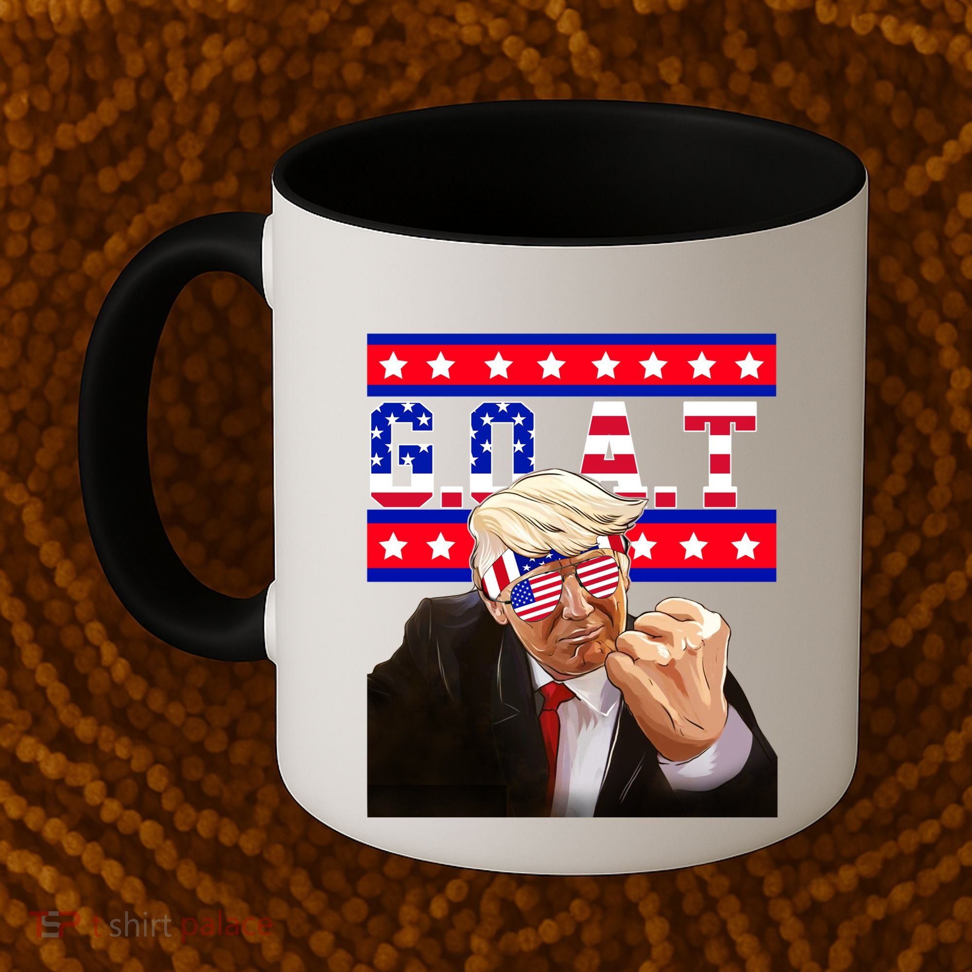 Donald Trump Goat Coffee Mug