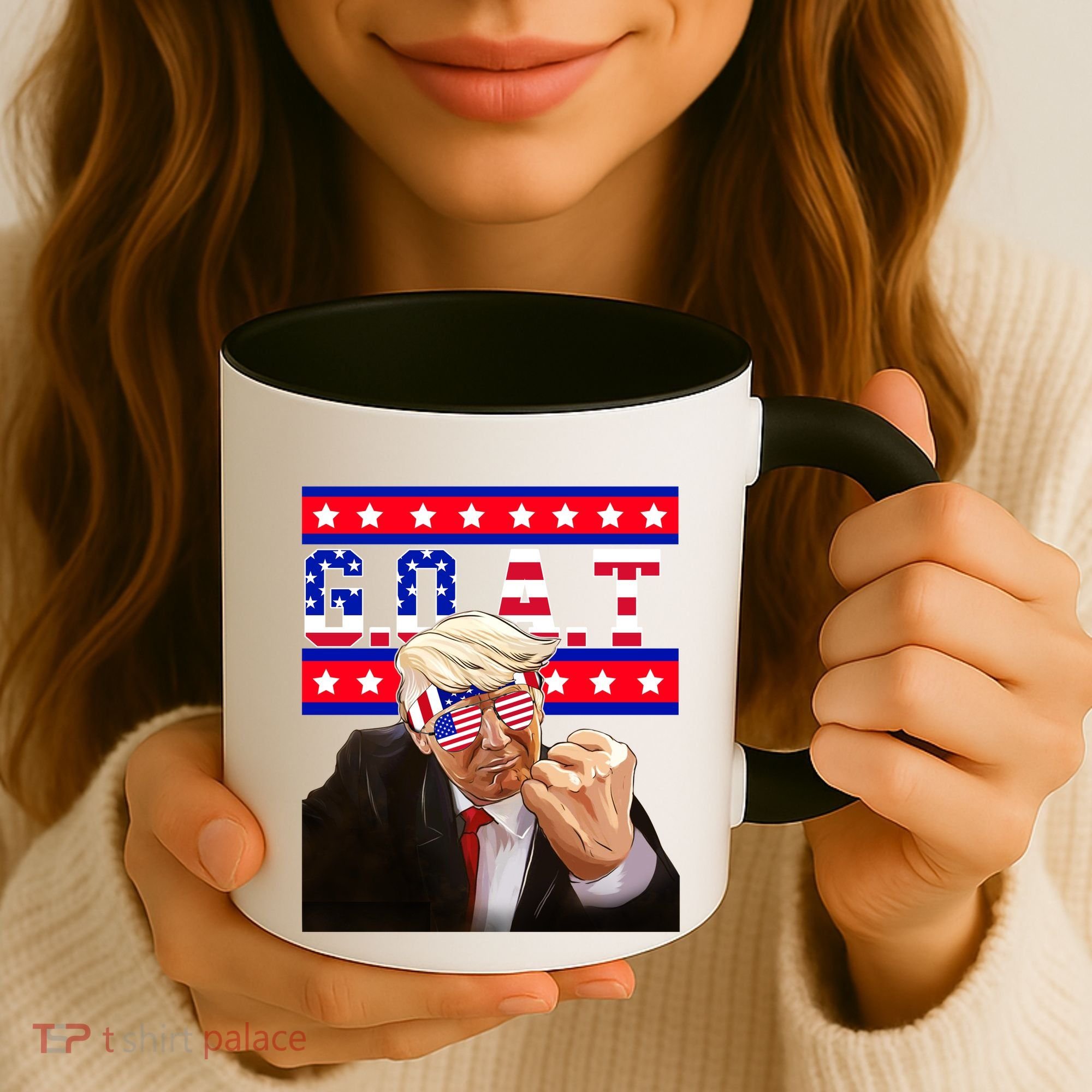 Donald Trump Goat Coffee Mug