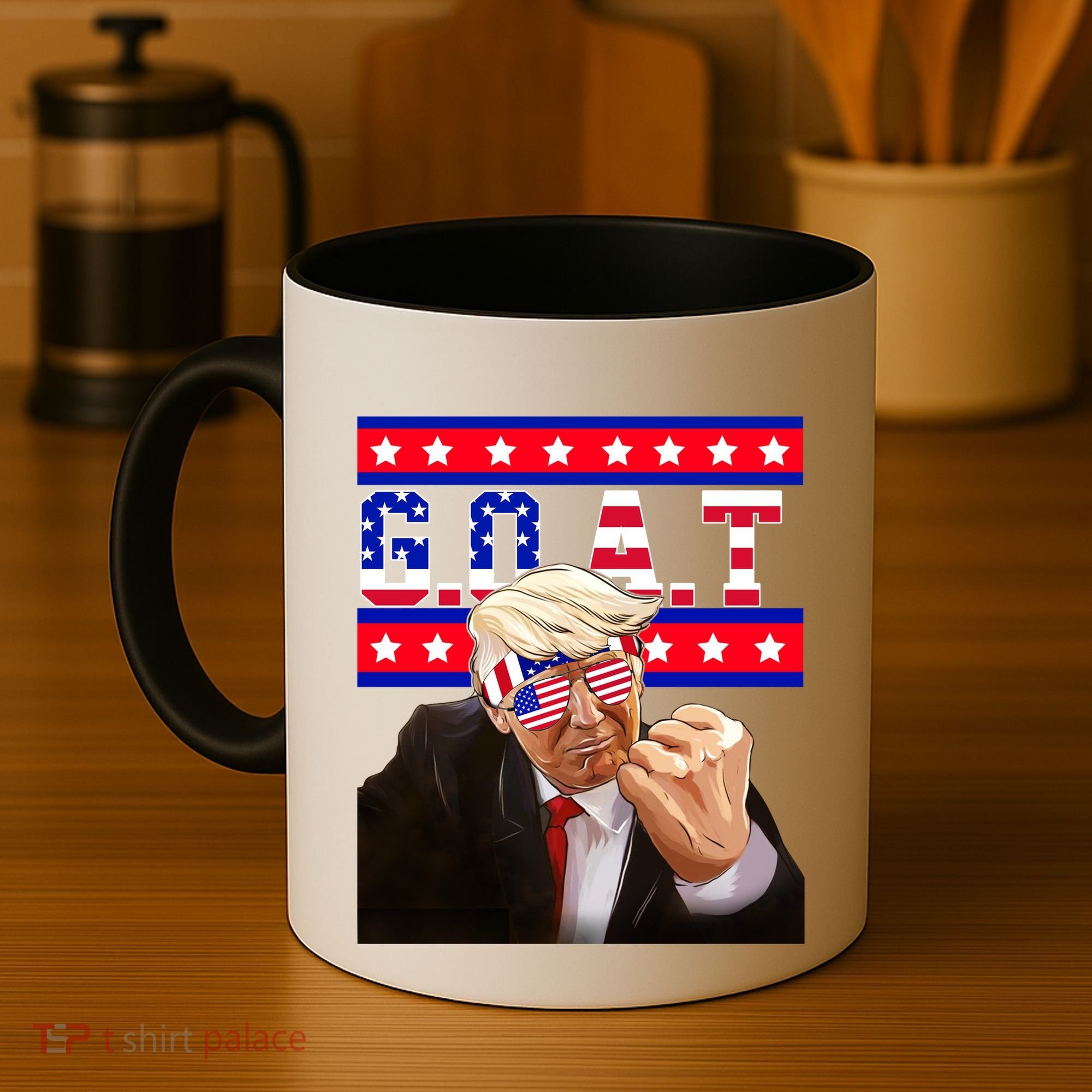Donald Trump Goat Coffee Mug