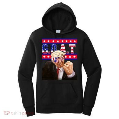 Donald Trump Goat Women's Hoodie