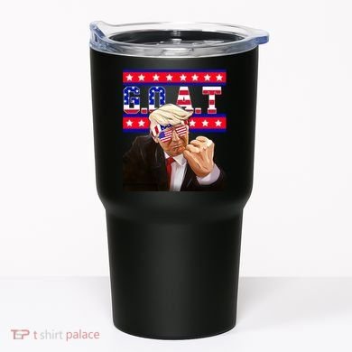 Donald Trump Goat Tumbler