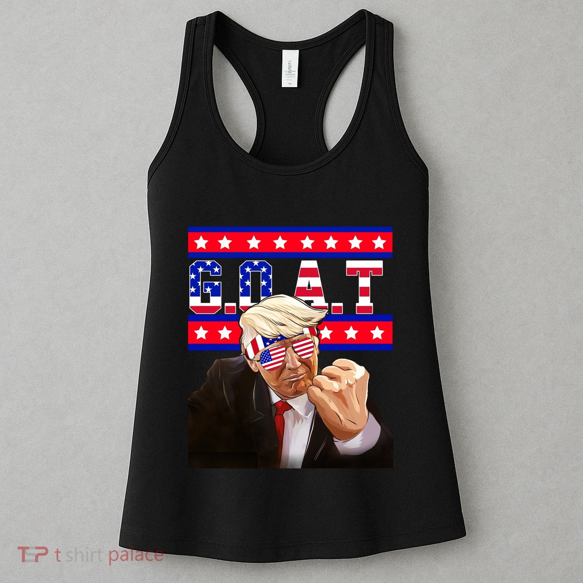 Donald Trump Goat Women's Tank Top