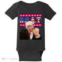 Donald Trump Goat Baby Bodysuit thumb 0