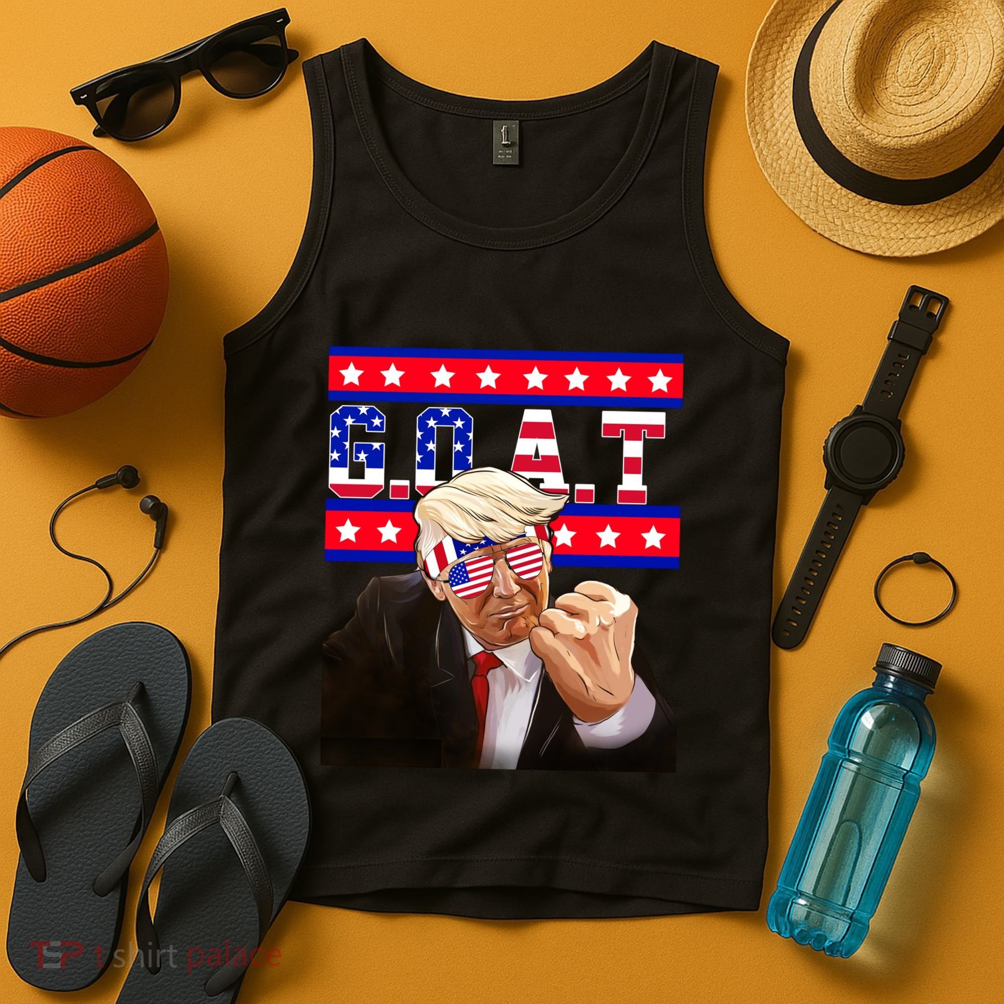 Donald Trump Goat Tank Top