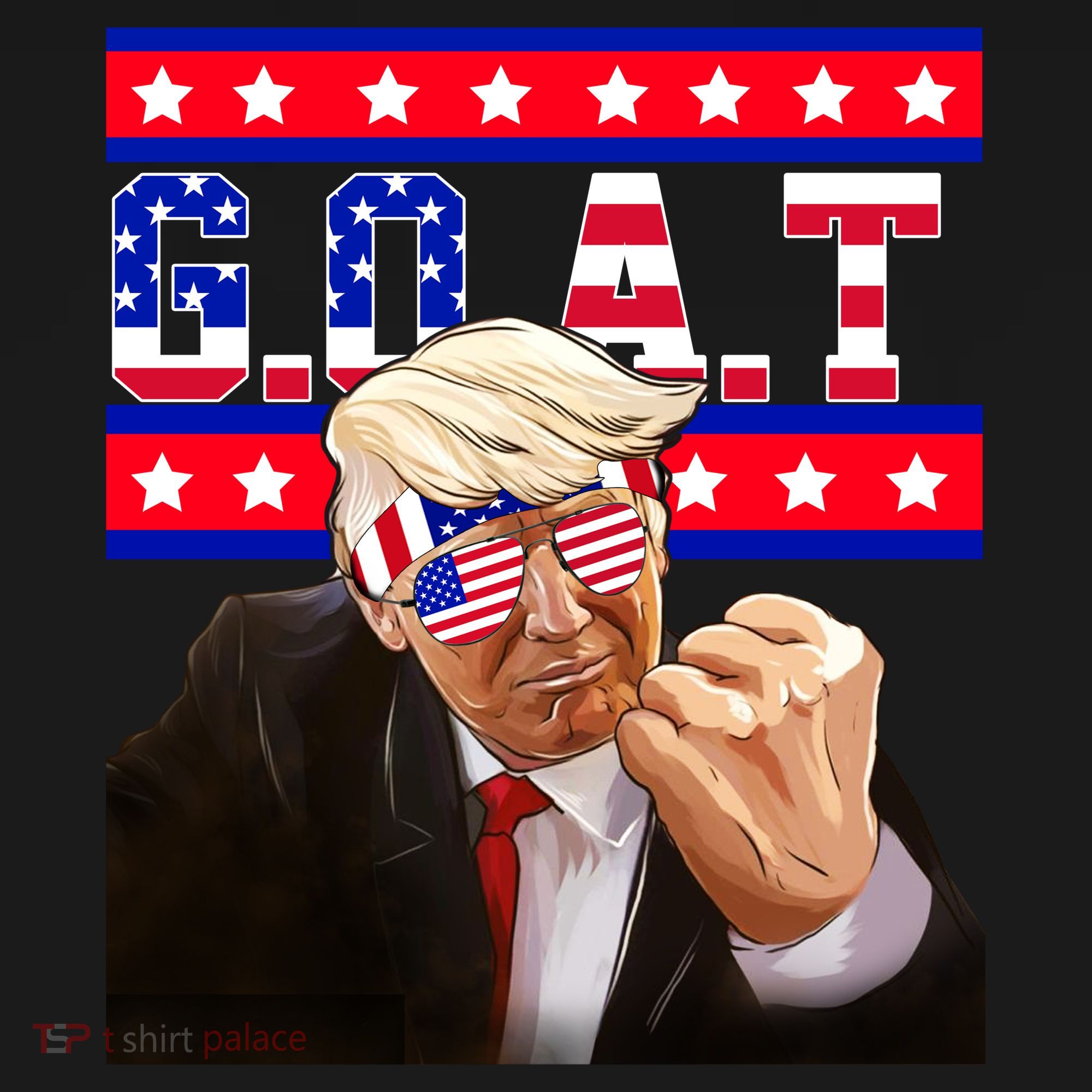 Donald Trump Goat Tank Top