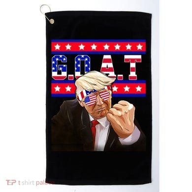 Donald Trump Goat Golf Towel