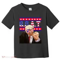 Donald Trump Goat Toddler T-Shirt thumb 0