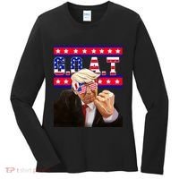Donald Trump Goat Women's Long Sleeve Shirt thumb 0