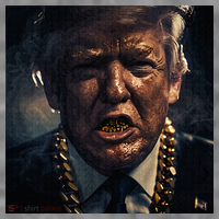 Donald Trump Gold Grillz Toddler Hoodie thumb 2