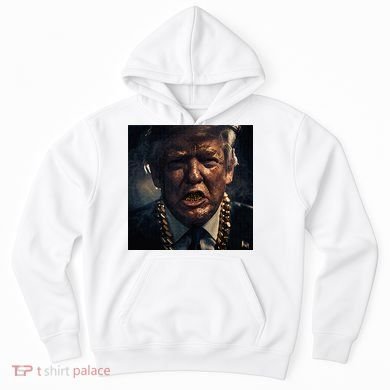 Donald Trump Gold Grillz Hoodie