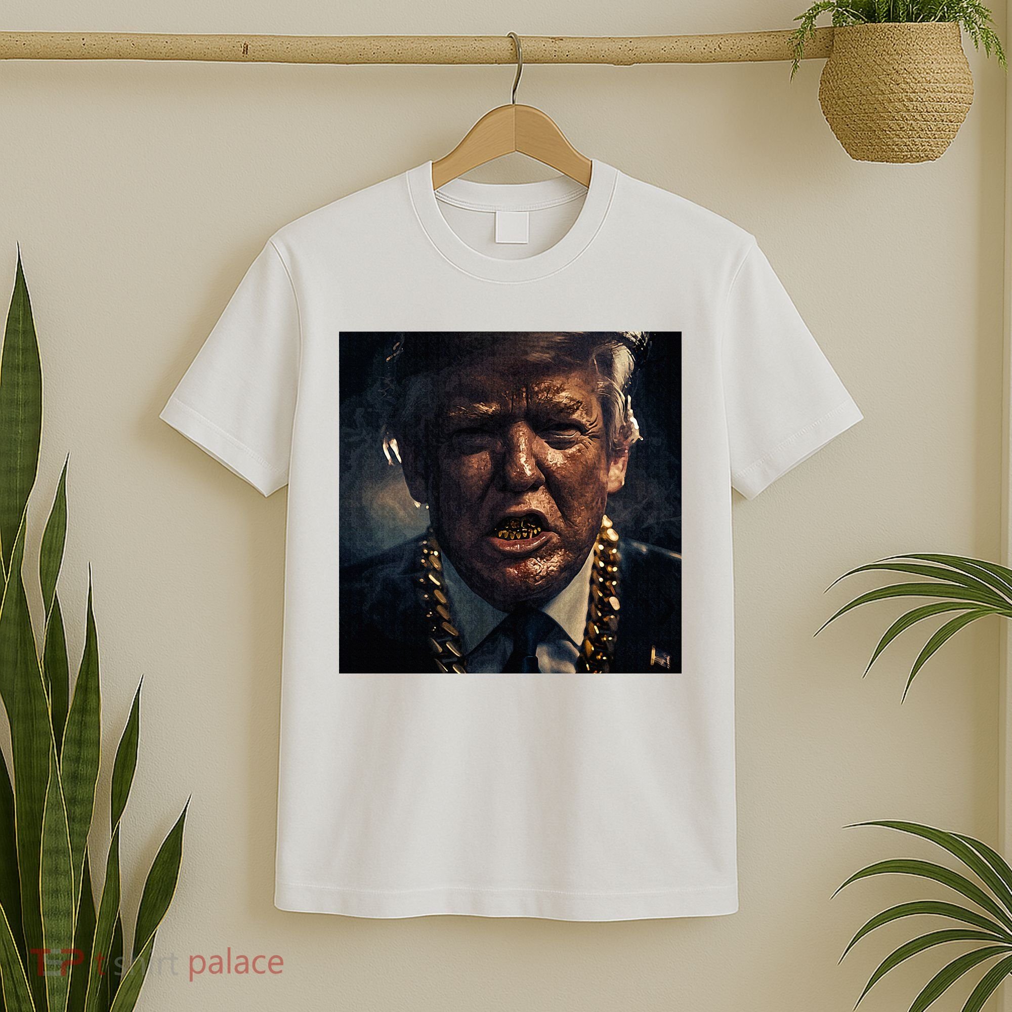 Donald Trump Gold Grillz T-Shirt