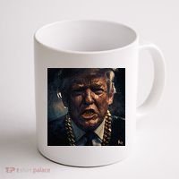 Donald Trump Gold Grillz Coffee Mug thumb 1