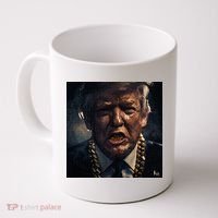 Donald Trump Gold Grillz Coffee Mug thumb 0