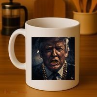 Donald Trump Gold Grillz Coffee Mug thumb 4