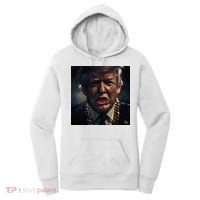 Donald Trump Gold Grillz Women's Hoodie thumb 0