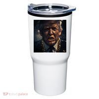 Donald Trump Gold Grillz Tumbler thumb 0