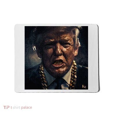 Donald Trump Gold Grillz Mousepad