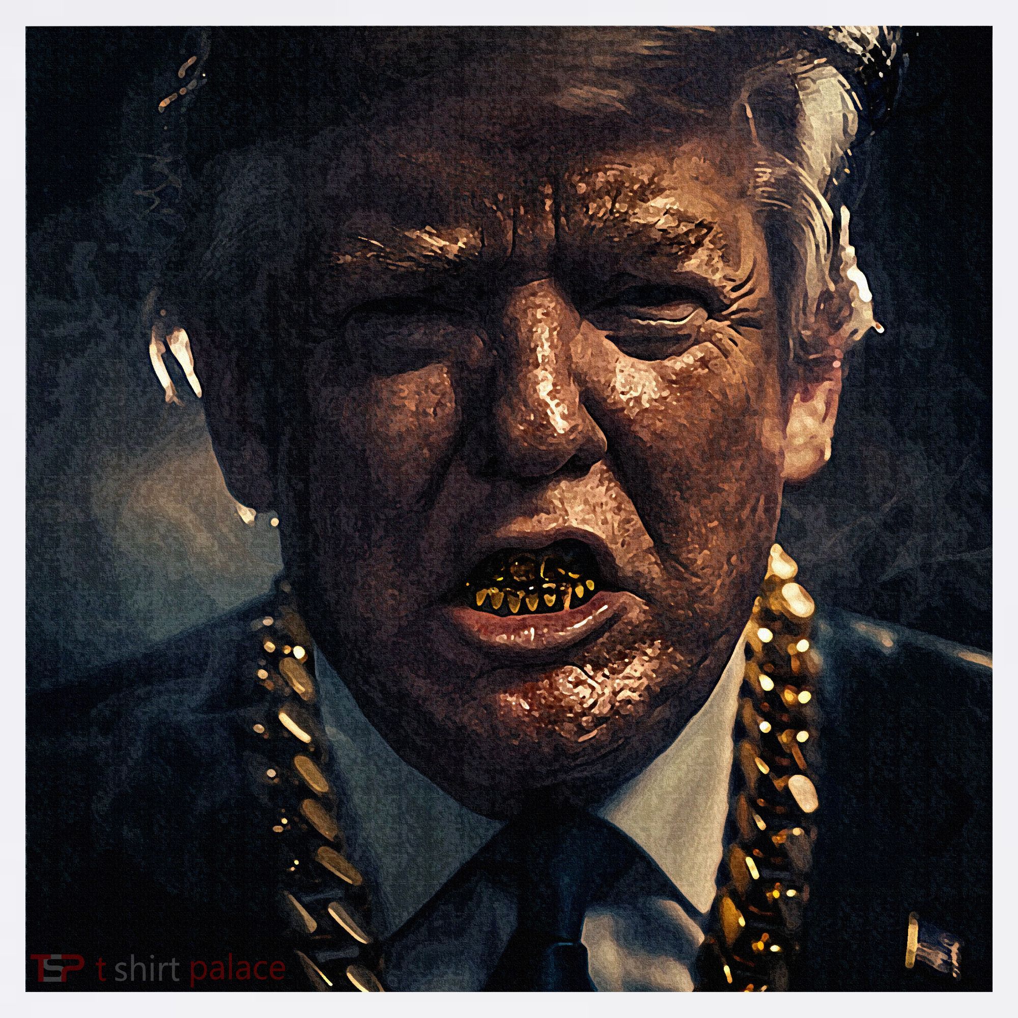Donald Trump Gold Grillz Mousepad