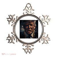Donald Trump Gold Grillz Ornament thumb 0